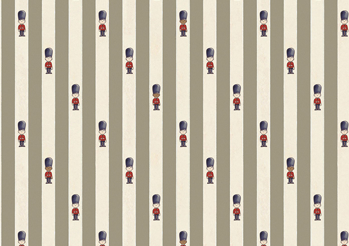 Kings Breakfast, Stripe Toast - Twist&Fit Roman Blind - Image 7